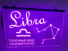 Libra Astrology Illuminated Sign