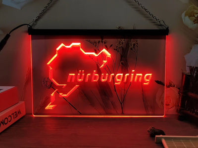 Nurburgring LED Neon Illuminated Sign