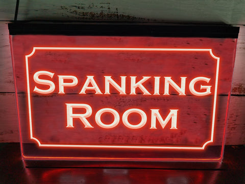 Image of Spanking Room LED Neon Illuminated Sign
