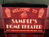 Home Theater Personalized Illuminated LED Neon Sign
