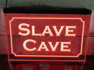Slave Cave LED Neon Illuminated Sign