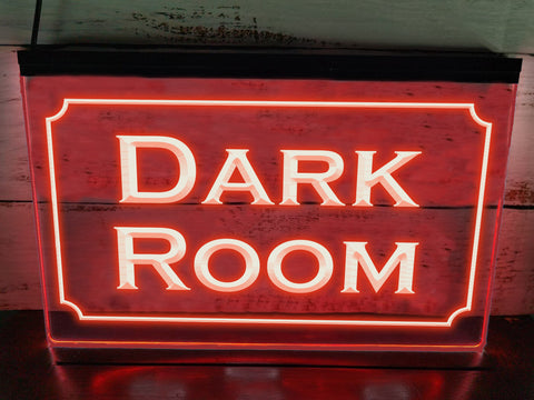 Image of Dark Room LED Neon Illuminated Sign