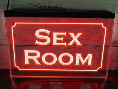 Sex Room LED Neon Illuminated Sign