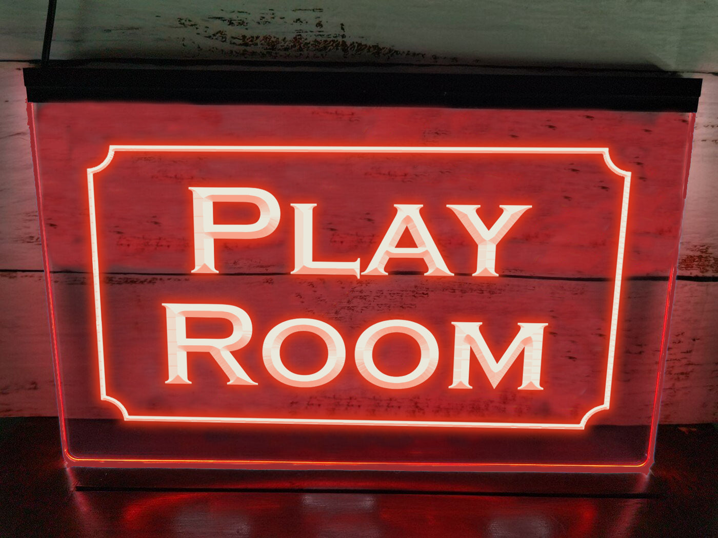 Play Room LED Neon Illuminated Sign