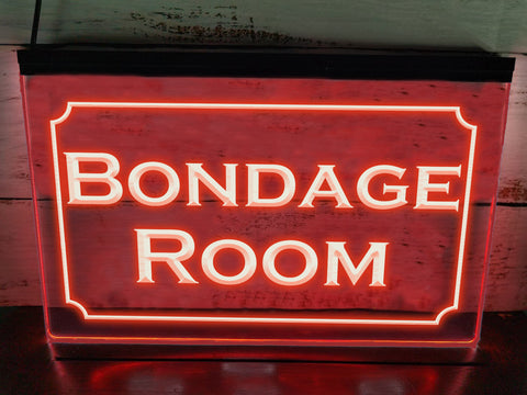 Image of Bondage Room LED Neon Illuminated Sign