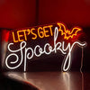 Let's Get Spooky LED Neon Flex Sign