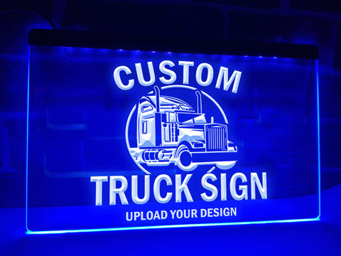 Image of Custom Trucking Illuminated LED Neon Sign