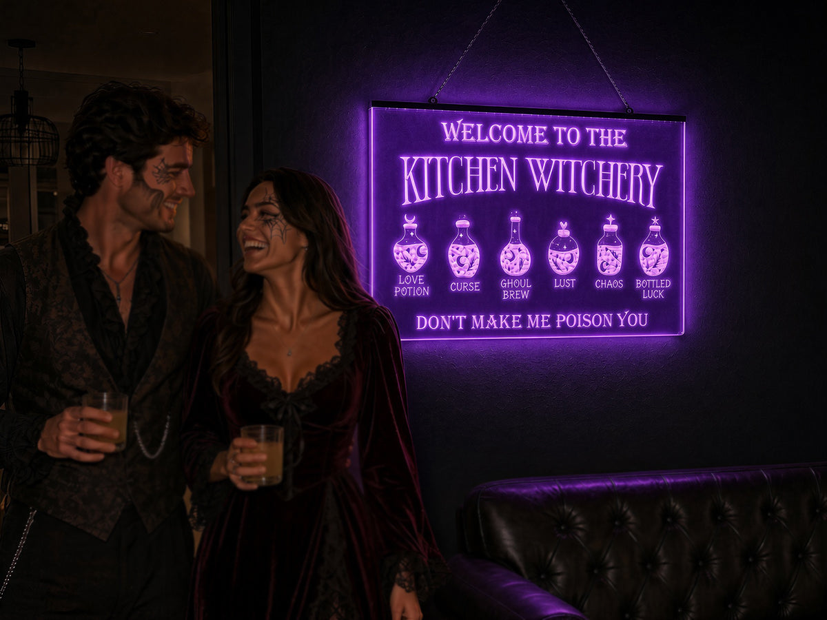 Kitchen Witchery LED Neon Illuminated Sign
