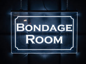 Bondage Room LED Neon Illuminated Sign