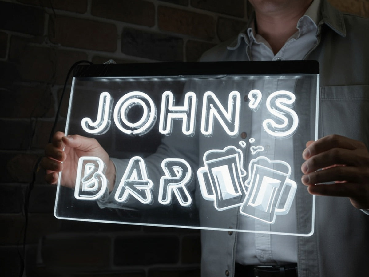Your Bar Personalized Illuminated Sign
