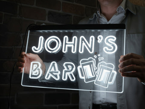 Image of Your Bar Personalized Illuminated Sign
