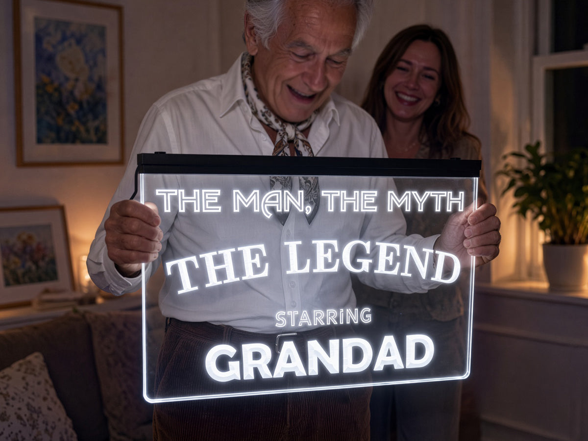 Grandad Legend Illuminated LED Neon Sign