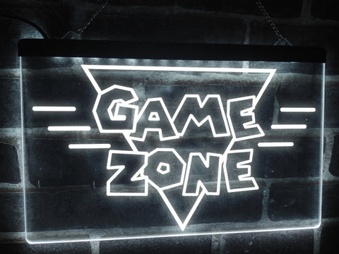 Image of Retro Game Zone Illuminated Sign