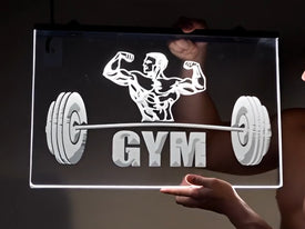 Gym Illuminated Sign