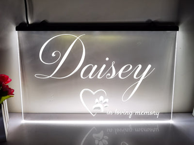 In Loving Memory of Pet Illuminated LED Neon Sign