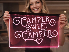 Camper Sweet Camper LED Neon Sign
