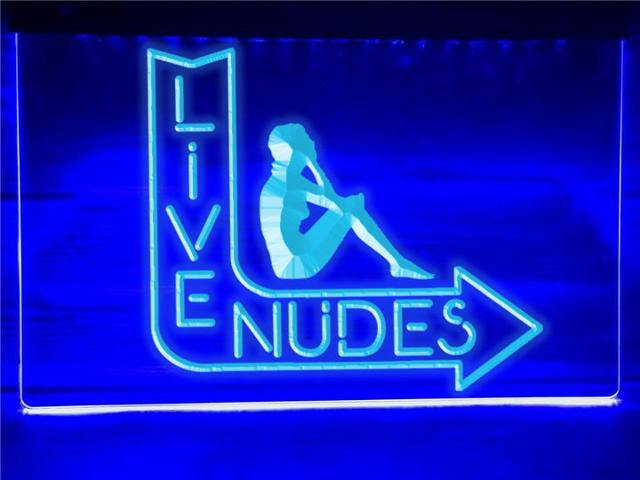 Live Nudes Illuminated Sign