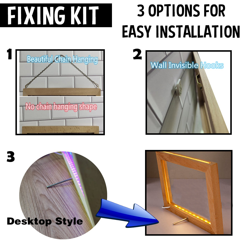 Medical Marijuana Two Tone Sign - Luxury Framed Edition