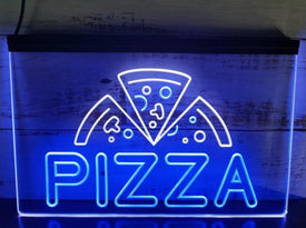 Pizza Two Tone Illuminated Sign
