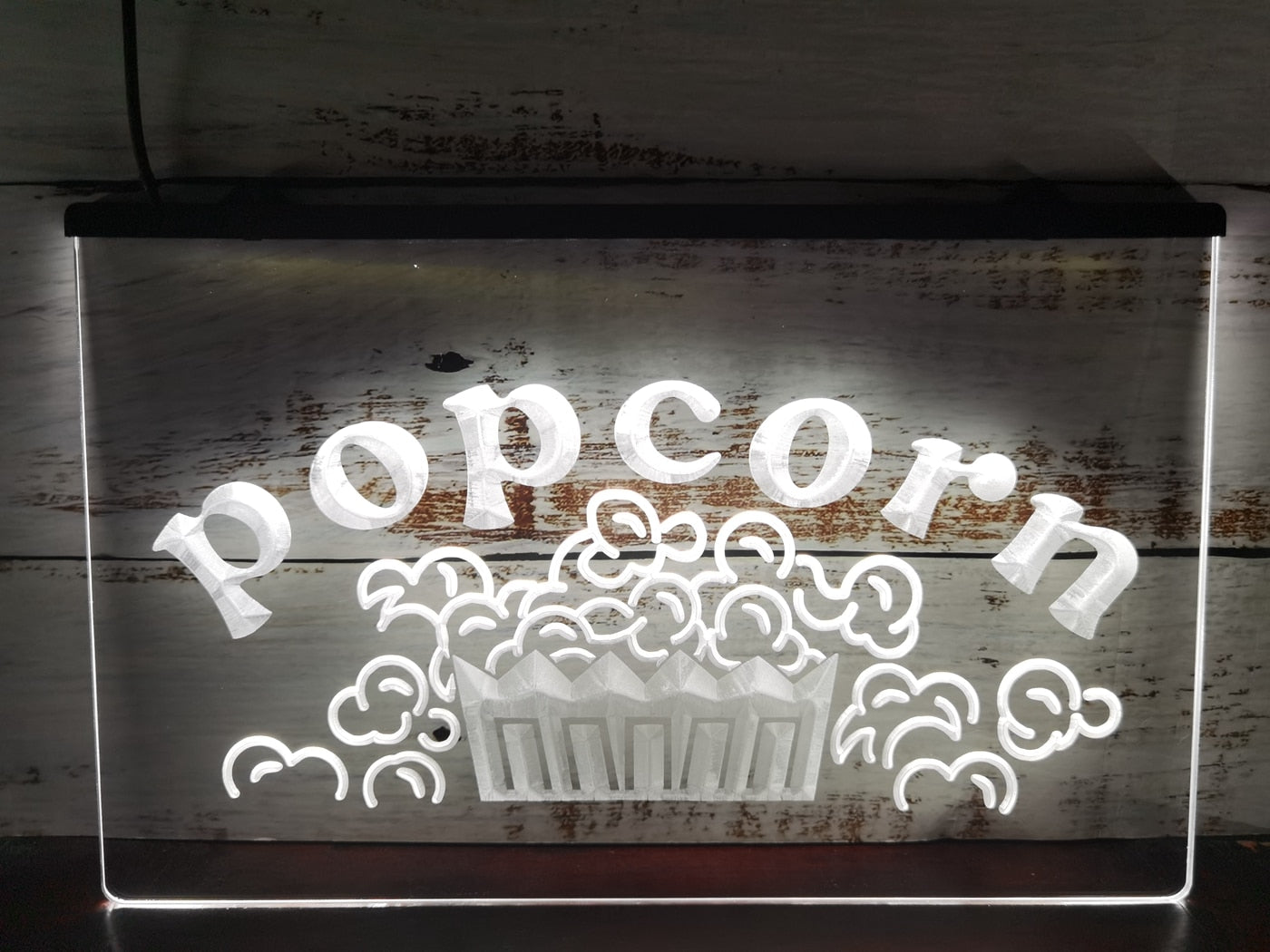 Popcorn Illuminated LED Neon Sign