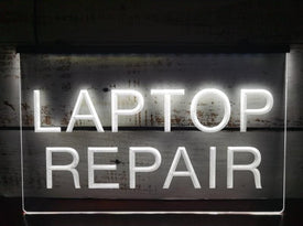 Laptop Repair Illuminated LED Neon Sign
