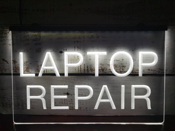 Laptop Repair Illuminated LED Neon Sign – Dope Neons