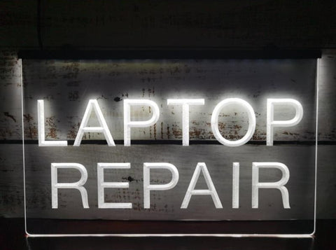 Image of Laptop Repair Illuminated LED Neon Sign