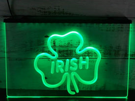 Irish Shamrock Illuminated Sign