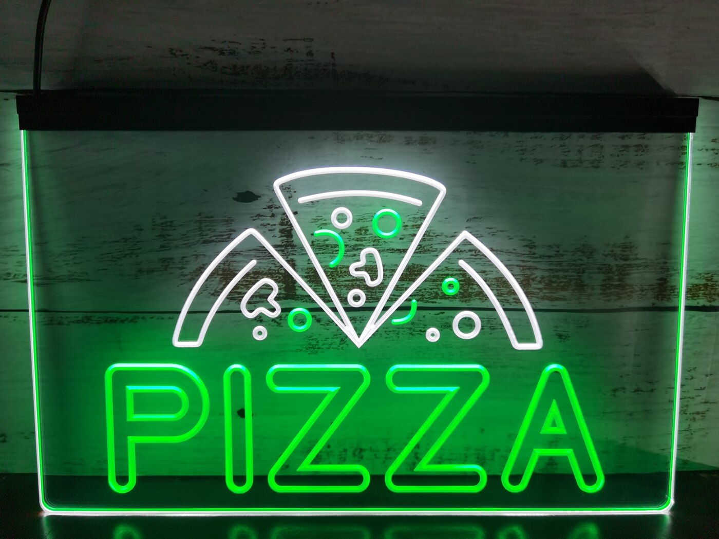 Pizza Two Tone Illuminated Sign
