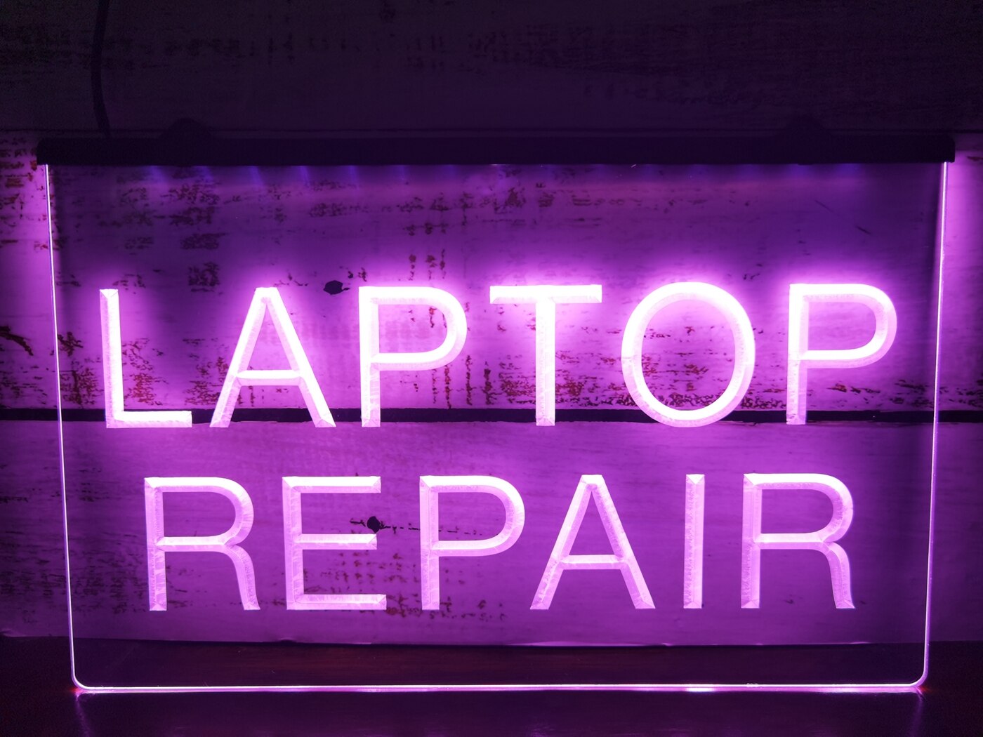 Laptop Repair Illuminated LED Neon Sign