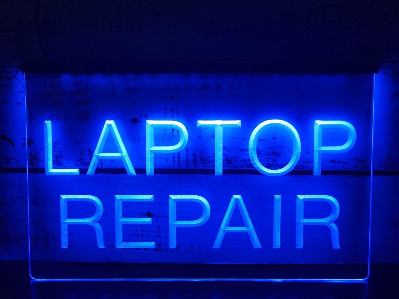 Laptop Repair Illuminated LED Neon Sign
