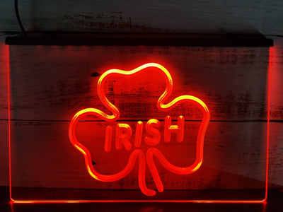 Irish Shamrock Illuminated Sign
