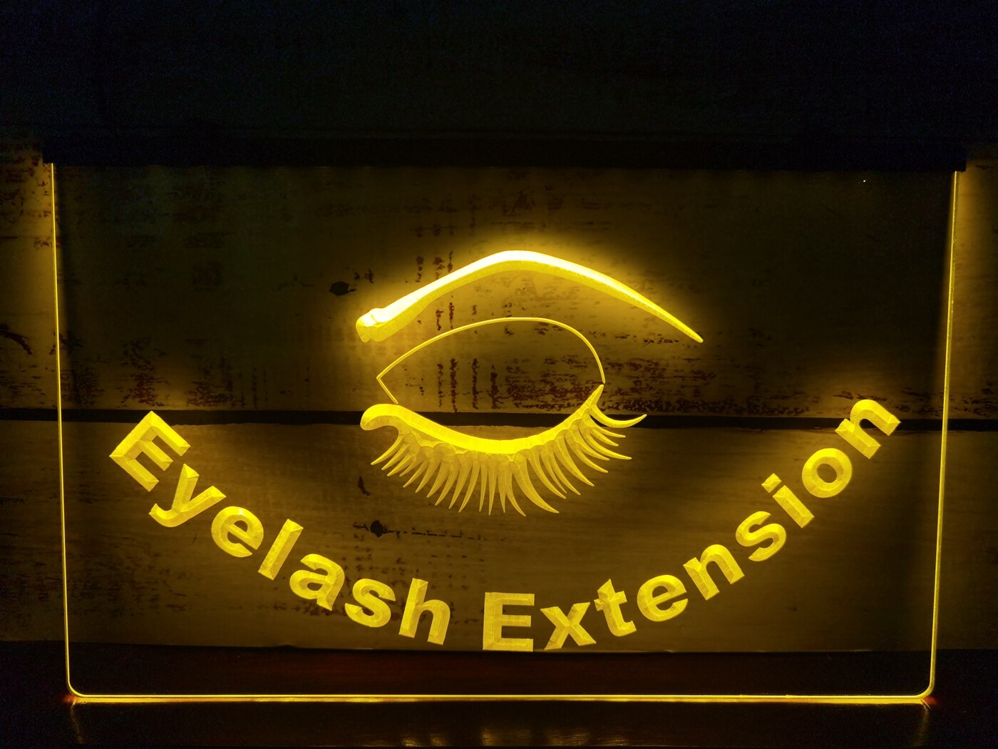 Eyelash Extension Illuminated Sign