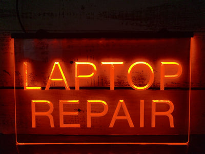 Laptop Repair Illuminated LED Neon Sign
