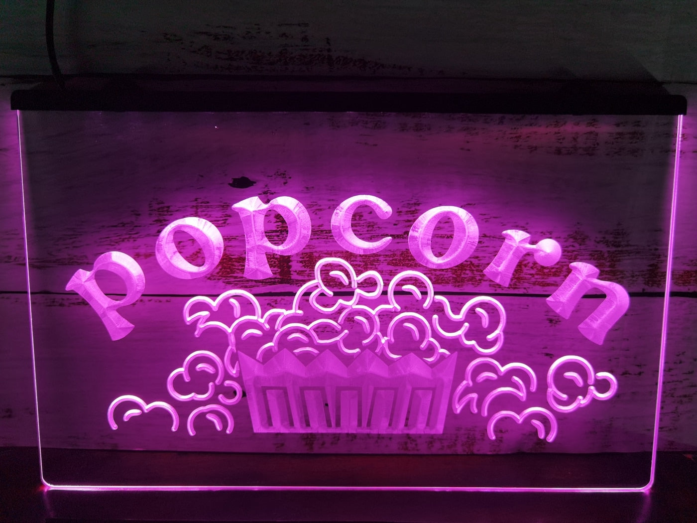 Popcorn Illuminated LED Neon Sign