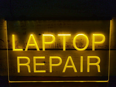 Laptop Repair Illuminated LED Neon Sign