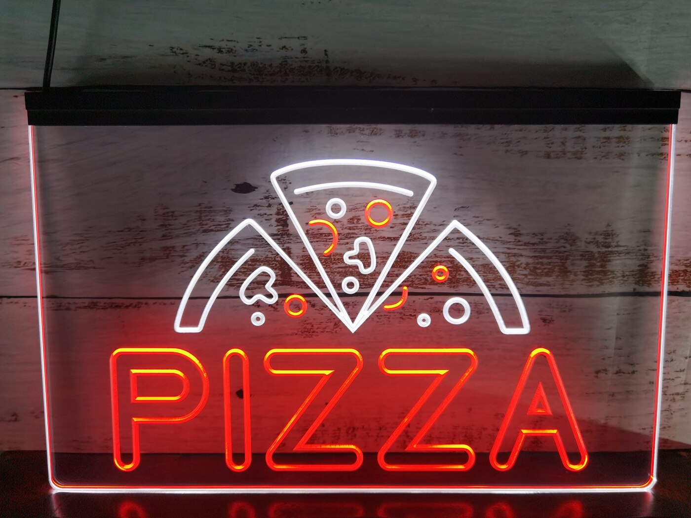 Pizza Two Tone Illuminated Sign
