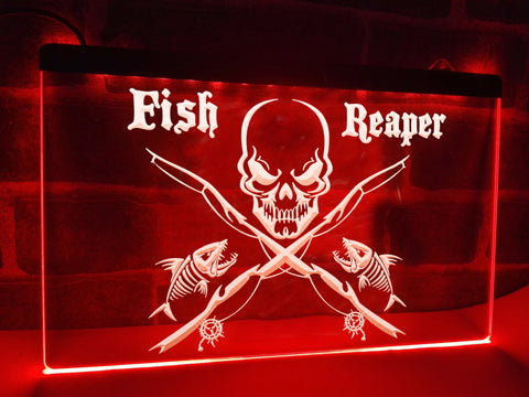 Image of Fish Reaper Illuminated Sign