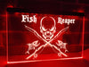 Fish Reaper Illuminated Sign