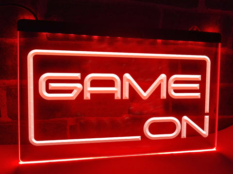 Image of Game On Illuminated Gaming Sign