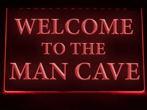 Man Cave Illuminated Sign