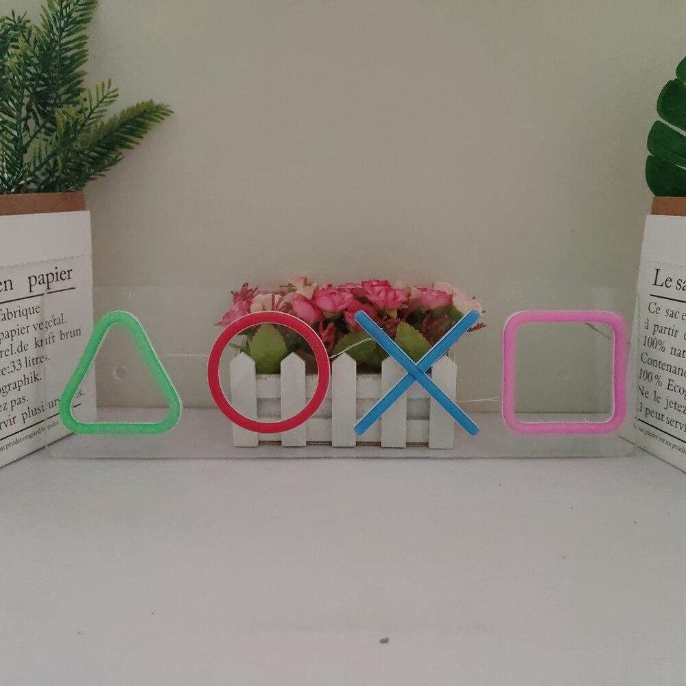 Play Symbols LED Neon Flex Sign