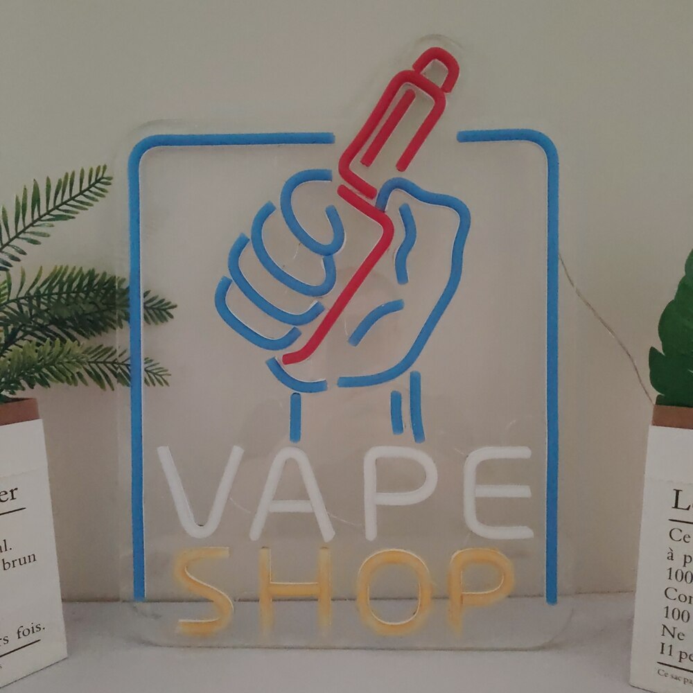 Vape Shop LED Neon Flex Sign