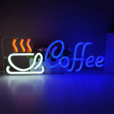 Image of Coffee Cup Café LED Neon Flex Sign