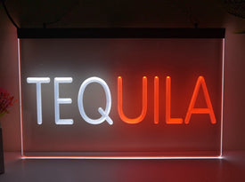 Tequila Two Tone Illuminated Bar Sign