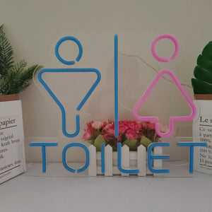 Ladies and Gents Toilet Restroom LED Neon Flex Sign
