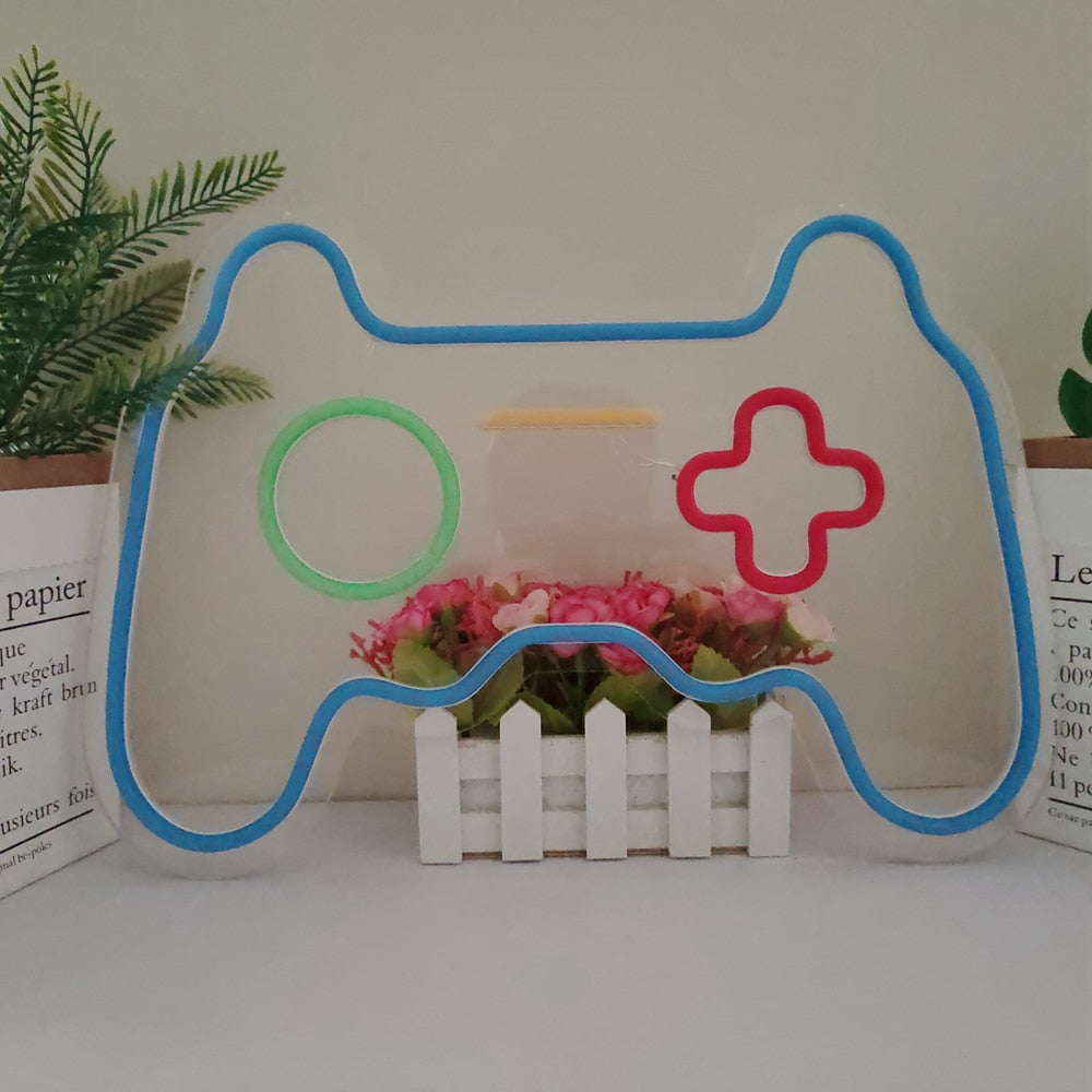 Game Controller LED Neon Flex Sign