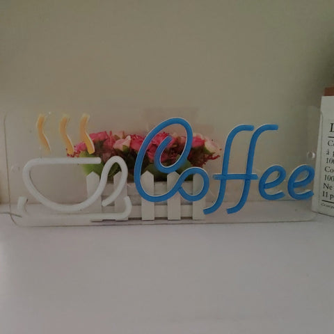 Image of Coffee Cup Café LED Neon Flex Sign