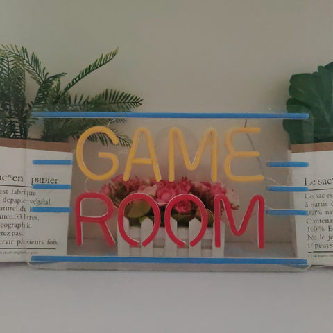 Image of Game Room LED Neon Flex Sign