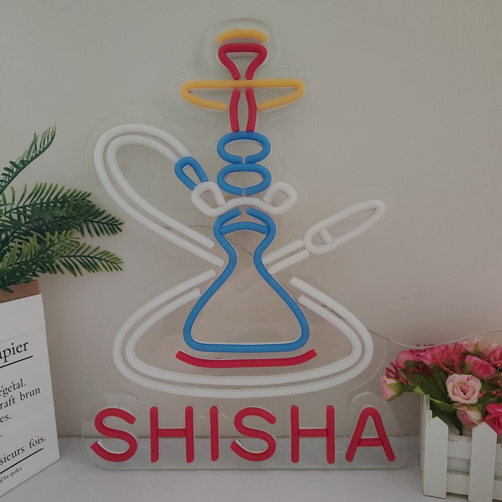 Shisha Hookah Smoke Shop LED Neon Flex Sign